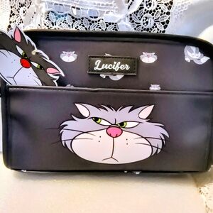 Primark Disney’s Cinderella Lucifer Makeup Travel Bag NWT